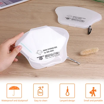 Urijk Portable Mask Box Holder Cover Face Masks Storage Box Protective Case Clip Plastic Foldable Dustproof Masks Container
Urijk Portable Mask Box Holder Cover Face Masks Storage Box Protective Case Clip Plastic Foldable Dustproof Masks Container