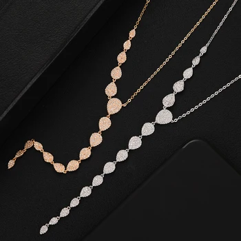 GODKI Romantic Trendy HOT Long Chain Pendant Necklaces Trendy Necklace for Women Girl Bridal Wedding Daily Party Accessories
GODKI Romantic Trendy HOT Long Chain Pendant Necklaces Trendy Necklace for Women Girl Bridal Wedding Daily Party Accessories
