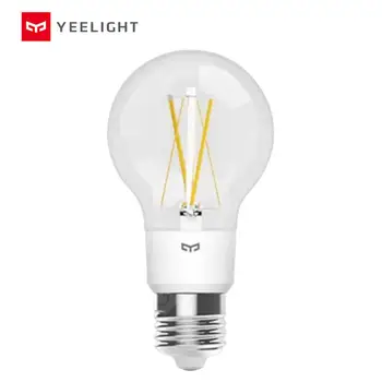 Yeelight YLDP12YL Smart LED Filament Bulb 6W 700 LM Smart Light Bulb Work With Apple Homekit Amazon Alexa And Google Assistant
Yeelight YLDP12YL Smart LED Filament Bulb 6W 700 LM Smart Light Bulb Work With Apple Homekit Amazon Alexa And Google Assistant
