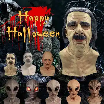 1PCS Old Man Horror Mask Cosplay Alien Latex Mask Halloween Lineup Whole Person Props Realistic Helmet Spoof Mask Headwear 
1PCS Old Man Horror Mask Cosplay Alien Latex Mask Halloween Lineup Whole Person Props Realistic Helmet Spoof Mask Headwear