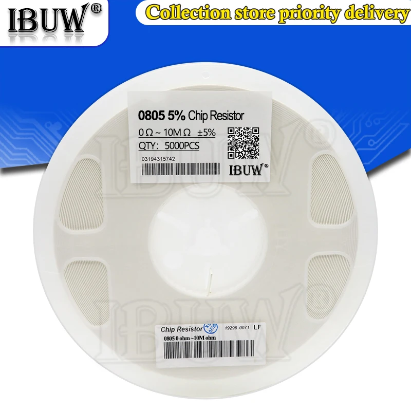 5000 шт. 0805 5% 1/8 Вт SMD чип резистор 0R ~ 10M 0 1R 10R 100R 220R 330R 470R 1K 4,7 K 10K 47K 100K 1M 10M 0 1 10 100 330 470 Ом
5000 шт. 0805 5% 1/8 Вт SMD чип резистор 0R ~ 10M 0 1R 10R 100R 220R 330R 470R 1K 4,7 K 10K 47K 100K 1M 10M 0 1 10 100 330 470 Ом