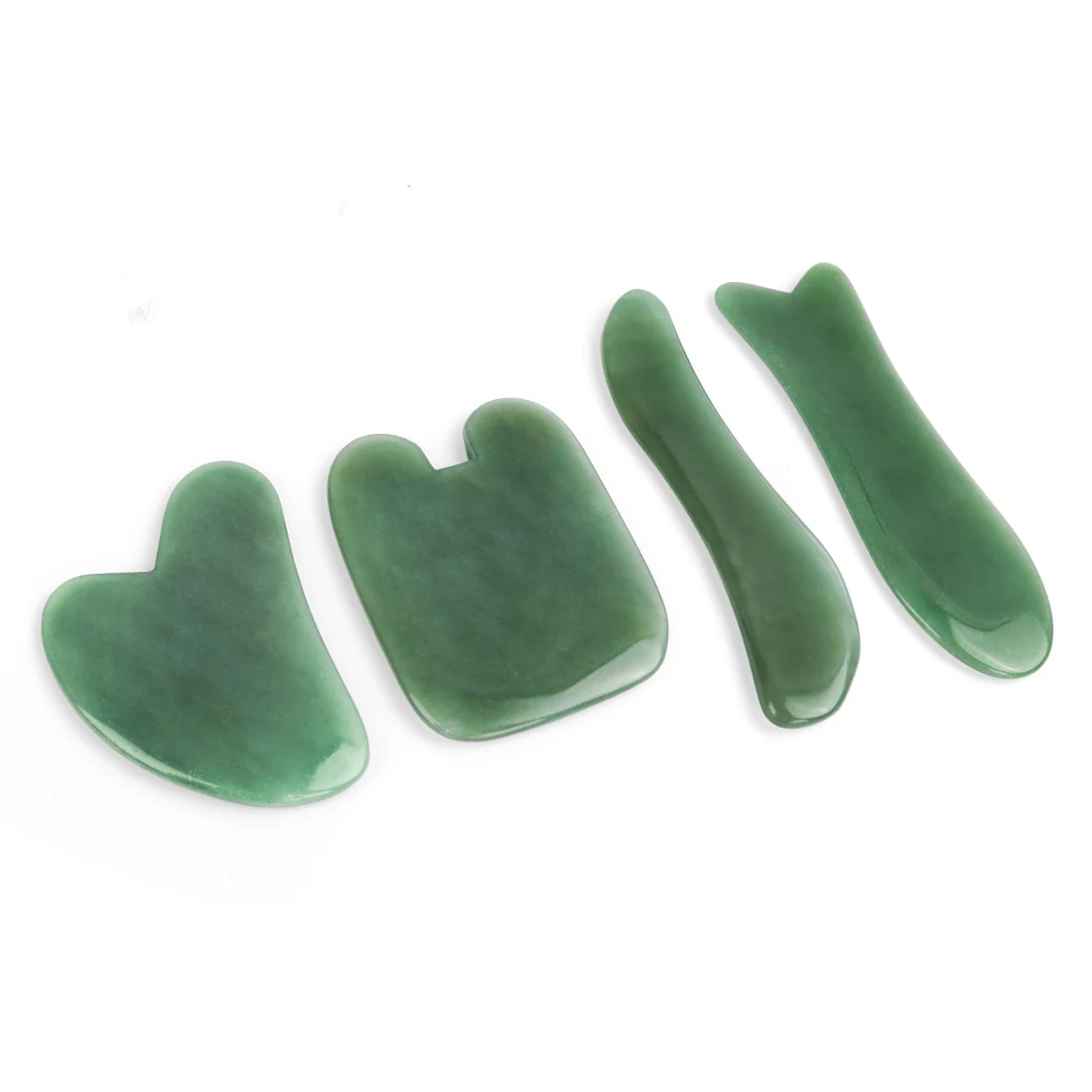 Natural Aventurine Jade Stone Massager Tool Acupuncture SPA Therapy Gua Sha Scraping Board for Face Back Body Massage Relaxation
Natural Aventurine Jade Stone Massager Tool Acupuncture SPA Therapy Gua Sha Scraping Board for Face Back Body Massage Relaxation