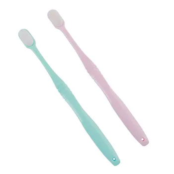 2PCS Soft Toothbrushes Micro-Nano Manual Gum Care Toothbrushes for Women Men (Pink and Sky-blue)
2PCS Soft Toothbrushes Micro-Nano Manual Gum Care Toothbrushes for Women Men (Pink and Sky-blue)