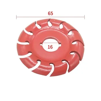 Angle Grinder Shaping Cutting Disc Wood Carving Woodworking Tool 65*16mm 65 Manganese Steel Ferramenta
Angle Grinder Shaping Cutting Disc Wood Carving Woodworking Tool 65*16mm 65 Manganese Steel Ferramenta