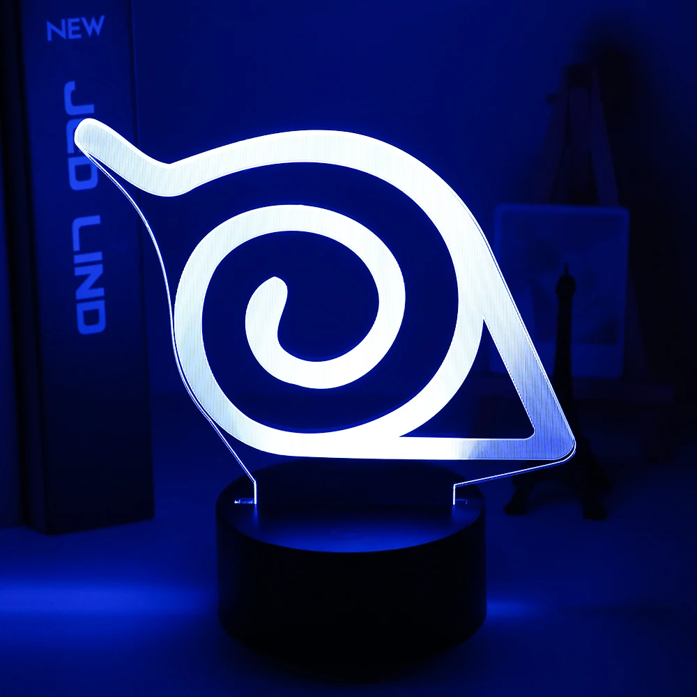 LED Night Light Naruto Konoha Logo Colorful Nightlight for Child Bedroom Decorative Light Cool Led Table Lamp Anime Gift for Him
LED Night Light Naruto Konoha Logo Colorful Nightlight for Child Bedroom Decorative Light Cool Led Table Lamp Anime Gift for Him