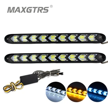 2x 12LED Flexible LED Strip Light DRL Daytime Running Light Waterproof Sequential Flow Headlight Runners Corner Turn Signal DRL
2x 12LED Flexible LED Strip Light DRL Daytime Running Light Waterproof Sequential Flow Headlight Runners Corner Turn Signal DRL