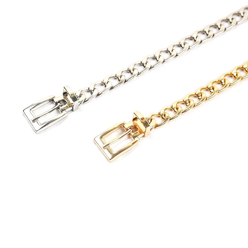 Hip Hop Gothic Punk Style Silver Golden Metal Waist Chain Belt Fashion Personality Pin Bukcle Jeans Pants Waistband Accessories
Hip Hop Gothic Punk Style Silver Golden Metal Waist Chain Belt Fashion Personality Pin Bukcle Jeans Pants Waistband Accessories