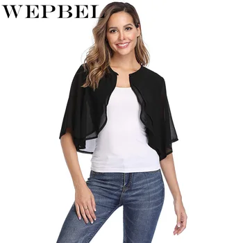 WEPBEL Summer Autumn Solid Color Perspective Cardigan Single Button Coat Tops Women's Casual Short Sleeved O-Neck Irregular Coat
WEPBEL Summer Autumn Solid Color Perspective Cardigan Single Button Coat Tops Women's Casual Short Sleeved O-Neck Irregular Coat