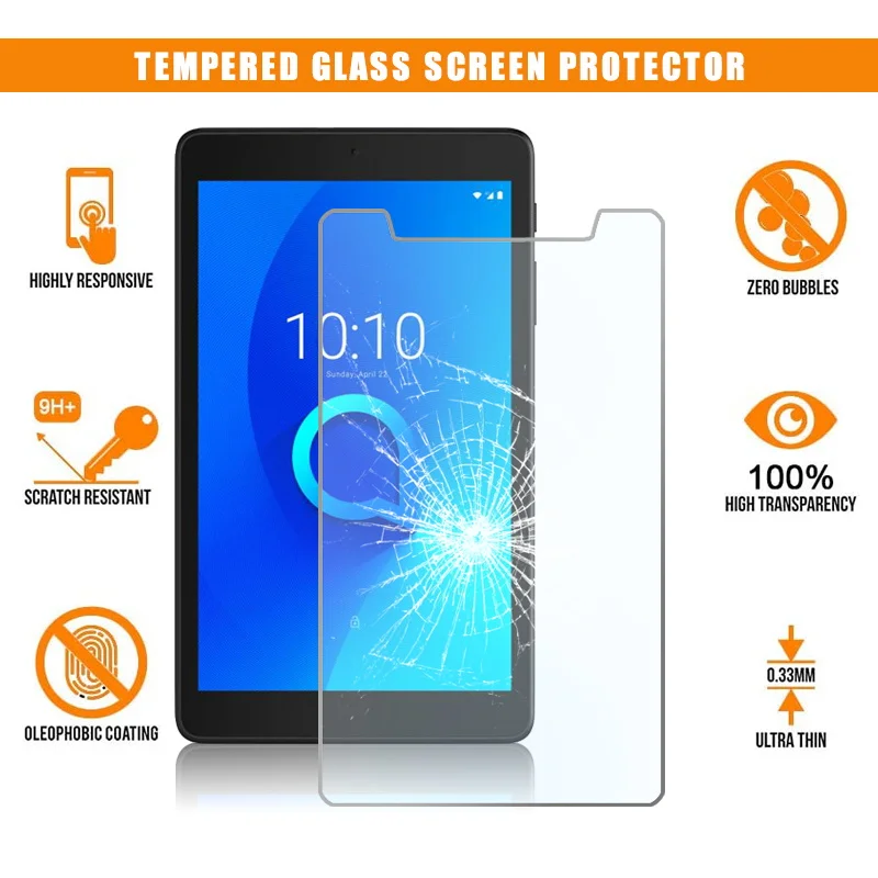 Tablet Tempered Glass Screen Protector Film Cover for Alcatel 3T 8 Full Screen Anti-Scratch Explosion-Proof Anti-shock Screen 9H
Tablet Tempered Glass Screen Protector Film Cover for Alcatel 3T 8 Full Screen Anti-Scratch Explosion-Proof Anti-shock Screen 9H