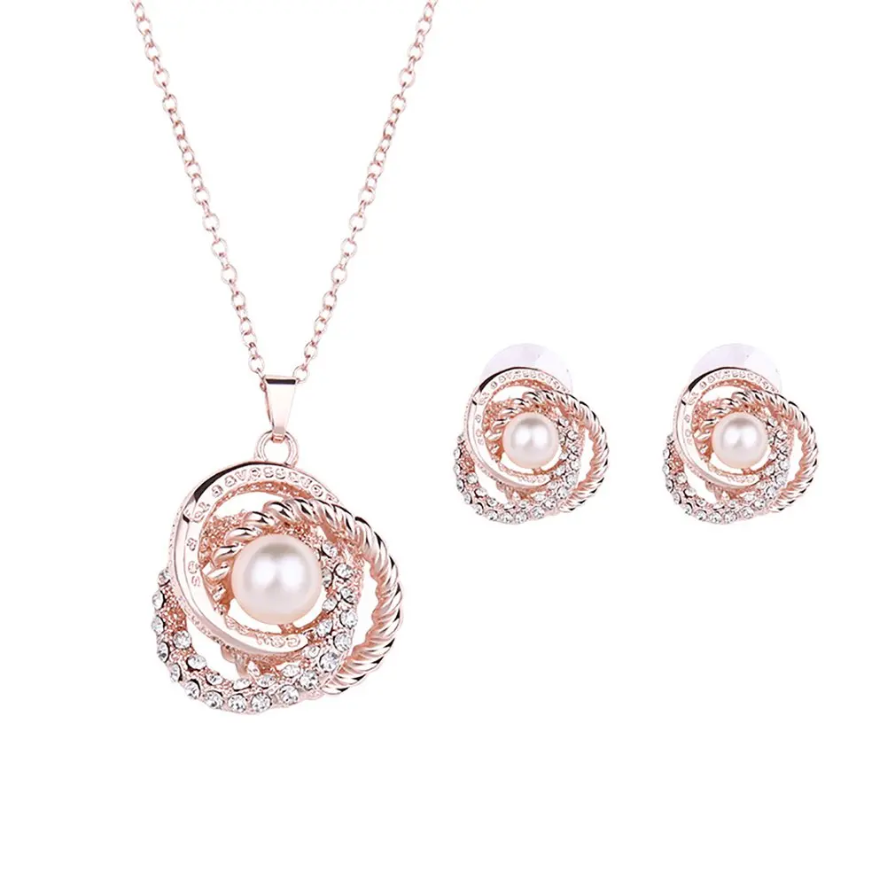 Fashion Imitation Pearl Bridal Jewelry Sets Crystal Rhinestone Party Wedding Jewelry Earrings Necklace Sets
Fashion Imitation Pearl Bridal Jewelry Sets Crystal Rhinestone Party Wedding Jewelry Earrings Necklace Sets