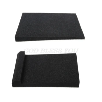 2Pcs 300x200x45MM Black Sponge Studio Monitor Speaker Acoustic Isolation Foam Isolator Pad for Recording Studios Karaoke
2Pcs 300x200x45MM Black Sponge Studio Monitor Speaker Acoustic Isolation Foam Isolator Pad for Recording Studios Karaoke