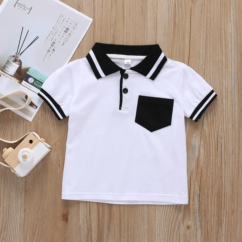 Kids Boys Lapel Pocket Short Sleeved White Shirt Tops Boys Summer Cotton Gentlement Shirt Tops Clothing for Boys RL2
Kids Boys Lapel Pocket Short Sleeved White Shirt Tops Boys Summer Cotton Gentlement Shirt Tops Clothing for Boys RL2