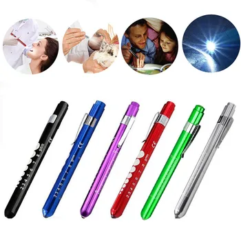 Reusable LED Flashlights Medical Pen Light With Pupil Gauge Measurements For Nurses Doctors Pocket Clip Flashlight Torach Lamp
Reusable LED Flashlights Medical Pen Light With Pupil Gauge Measurements For Nurses Doctors Pocket Clip Flashlight Torach Lamp