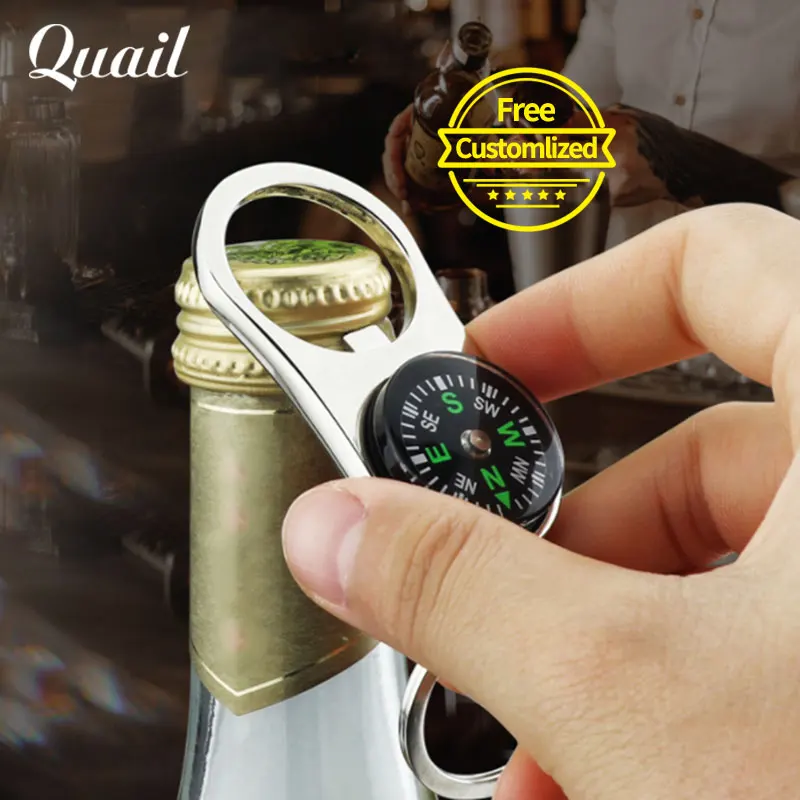 Quail Multifunction Bottle Opener with Outdoor compass Key Ring Chain Metal Beer Opener Free Customlized Logo/Text/Wish word
Quail Multifunction Bottle Opener with Outdoor compass Key Ring Chain Metal Beer Opener Free Customlized Logo/Text/Wish word