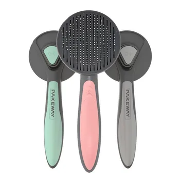 Pet Comb Self Cleaning Brush Pets Grooming Brush for Dogs and Cats Quick Clean Hair Removal Combs Cat Flea Combs
Pet Comb Self Cleaning Brush Pets Grooming Brush for Dogs and Cats Quick Clean Hair Removal Combs Cat Flea Combs