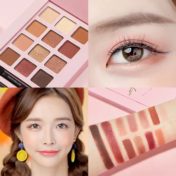 12 Color Matte Eye Shadow Palette Waterproof Long-lasting Shiny Beauty Female Eye Cosmetics Makeup Tool
12 Color Matte Eye Shadow Palette Waterproof Long-lasting Shiny Beauty Female Eye Cosmetics Makeup Tool