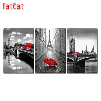 FATCAT 5D DIY full Square Round Diamond Mosaic Embroidery Landscape of london Triptych diamond painting Pictures 3 Pieces AE246
FATCAT 5D DIY full Square Round Diamond Mosaic Embroidery Landscape of london Triptych diamond painting Pictures 3 Pieces AE246