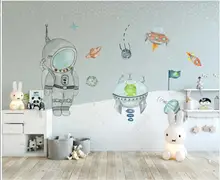 3d photo wallpaper for walls in rolls custom mural Space universe planet spaceship Children's room home decor wall paper
3d photo wallpaper for walls in rolls custom mural Space universe planet spaceship Children's room home decor wall paper
