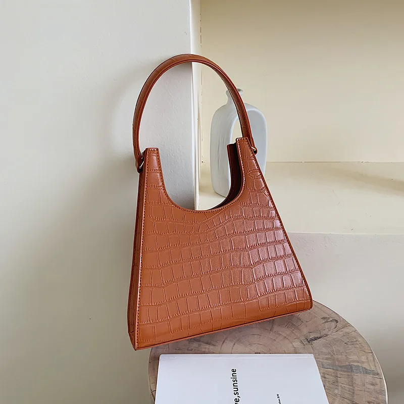 Фото Texture Bag Woman Bags 2019 Stone Grain Temperament Hand Bill Of Lading Support Special Pu Leather Luxury Designer Handbags | Багаж и