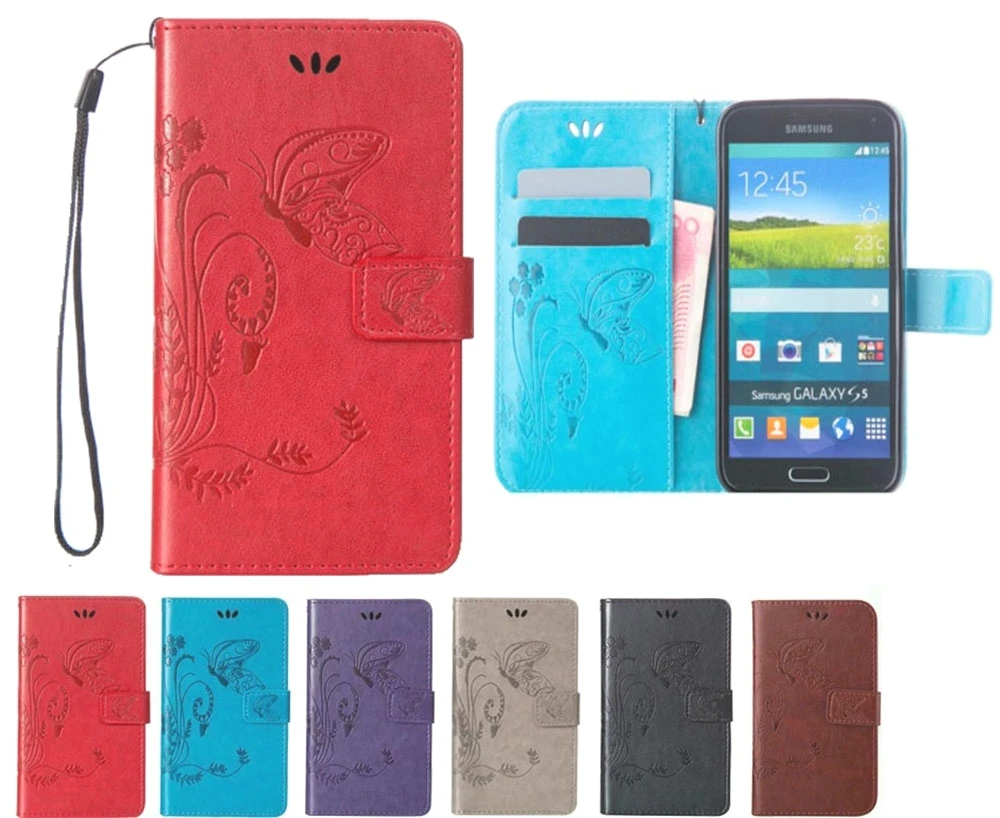 For Samsung M21 2020 Flip Case 3D Emboss Floral Leather Card Slot Wallet for Galaxy M 21 SM-M215 Coque | Мобильные телефоны и
