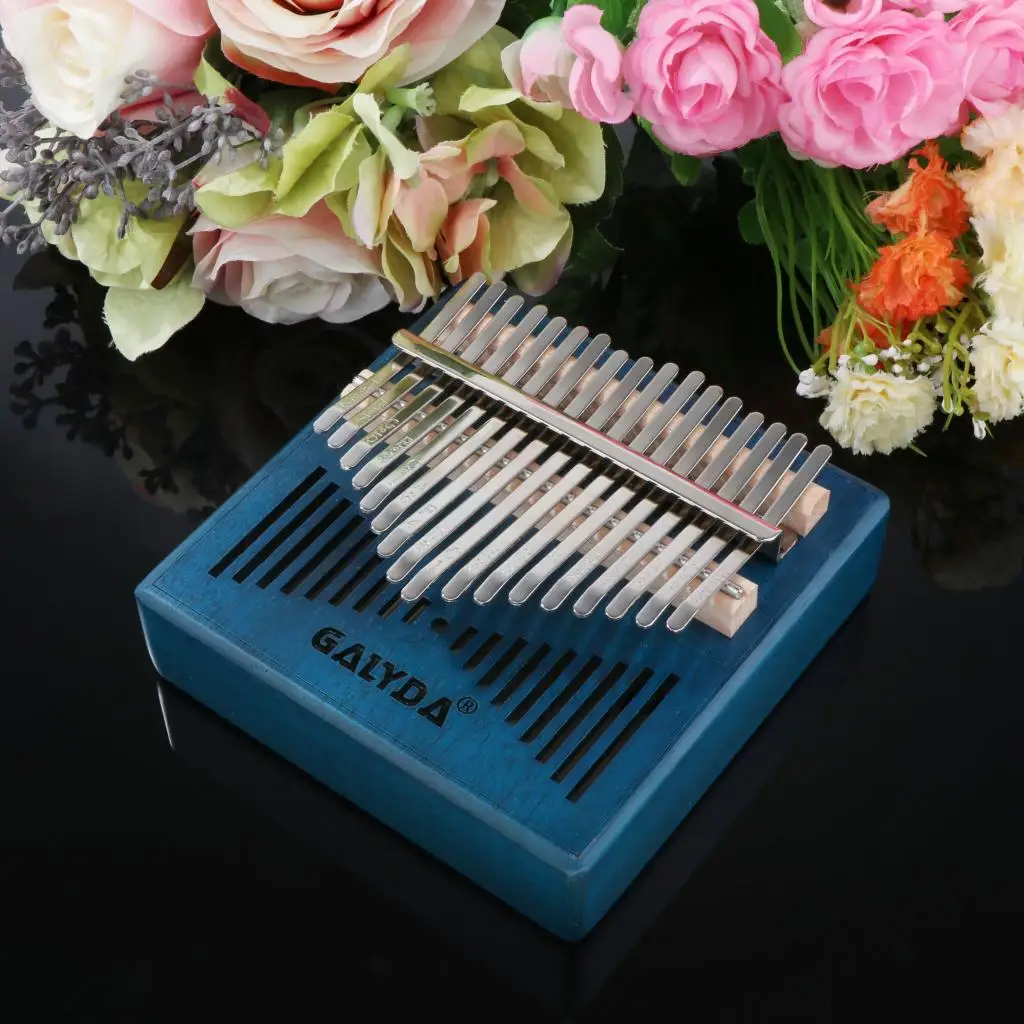 Kalimba 17 Key Thumb Piano Mahogany Wooden Mbira Gift with Bag Accessories Kalimba 17 Key Thumb Piano Mahogany Wooden Mbira Gift with Bag Accessories