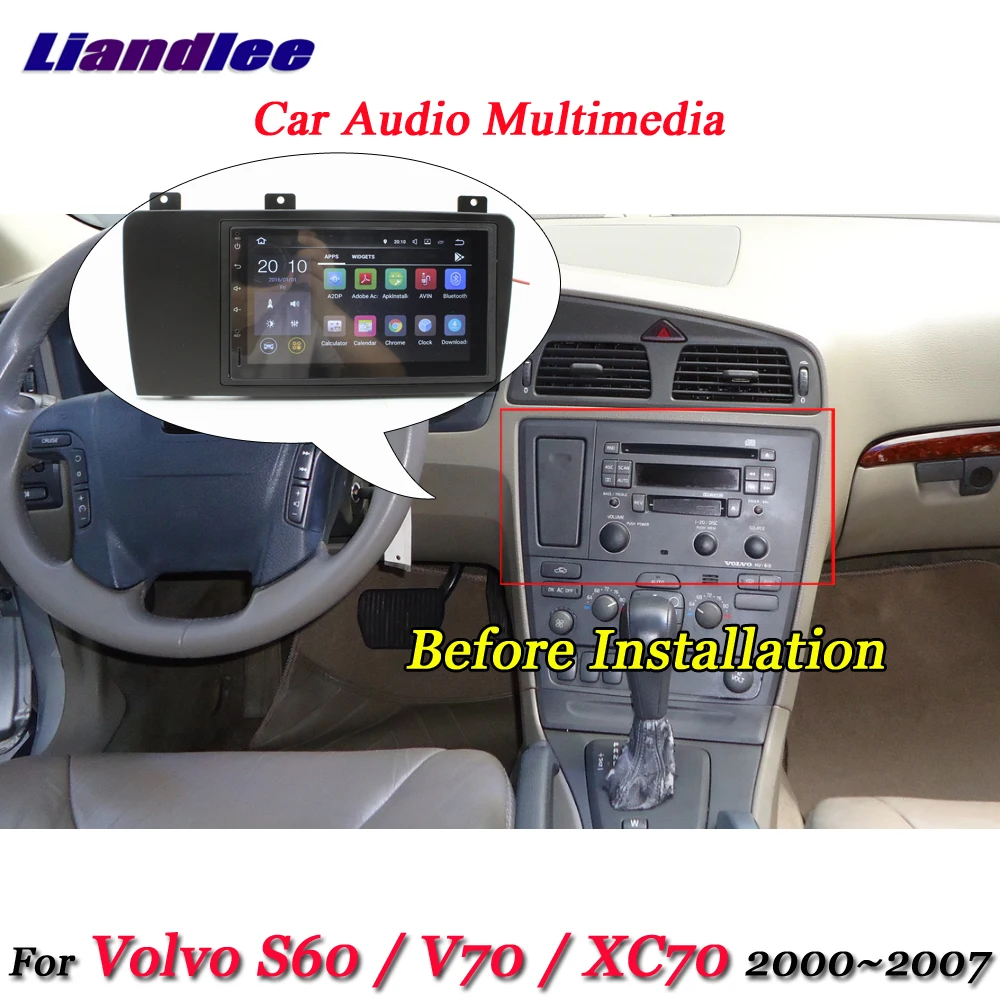 Liandlee Car Android System For Volvo S60 V70 XC70 2000~2007 Radio Frame GPS Navi MAP Navigation Screen Multimedia No DVD Player
Liandlee Car Android System For Volvo S60 V70 XC70 2000~2007 Radio Frame GPS Navi MAP Navigation Screen Multimedia No DVD Player