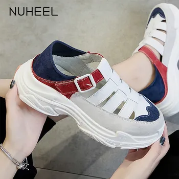 NUHEEL women's shoes new summer hollow design Roman sandals fashion wild comfortable retro style shoes women обувь женская 
NUHEEL women's shoes new summer hollow design Roman sandals fashion wild comfortable retro style shoes women обувь женская