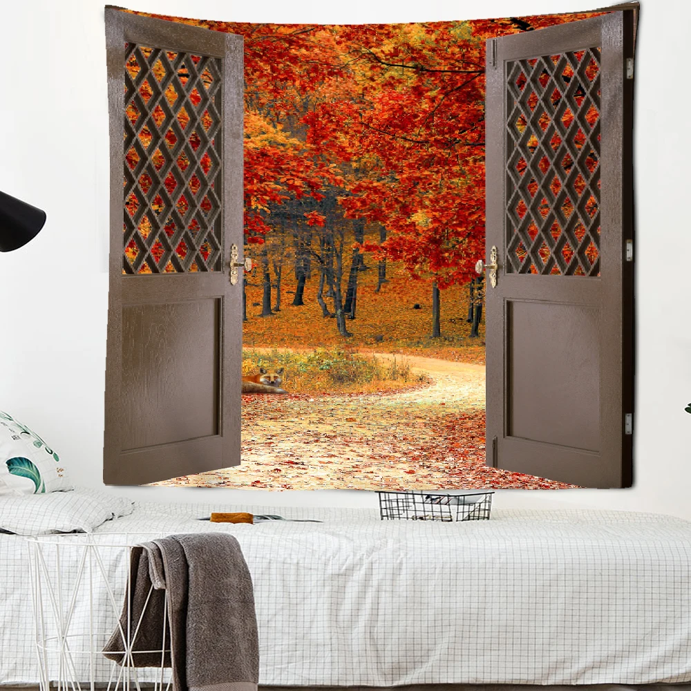 Windowsill Landscape Tapestry, Green Plant, Deer Wall Tapestry, Bedspread, Yoga Towel, Home Hippie Wall Decoration, 230x180cm
Windowsill Landscape Tapestry, Green Plant, Deer Wall Tapestry, Bedspread, Yoga Towel, Home Hippie Wall Decoration, 230x180cm