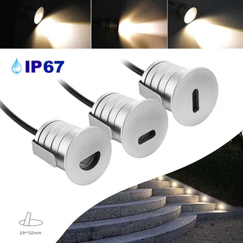 12pcs Outdoor Recessed LED Spot Light IP67 DC12-24V Stairs Corridor Step Light Under D35xH34mm Different Beam Ground Buried Lamp
12pcs Outdoor Recessed LED Spot Light IP67 DC12-24V Stairs Corridor Step Light Under D35xH34mm Different Beam Ground Buried Lamp