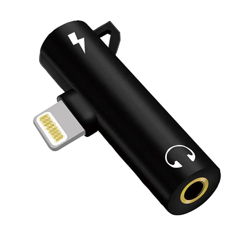 For IPhone X 10 7 8 Plus Audio Charging Dual Adapter Splitter Cable For Lightning Jack To Earphone AUX Cable Connector Converter
For IPhone X 10 7 8 Plus Audio Charging Dual Adapter Splitter Cable For Lightning Jack To Earphone AUX Cable Connector Converter