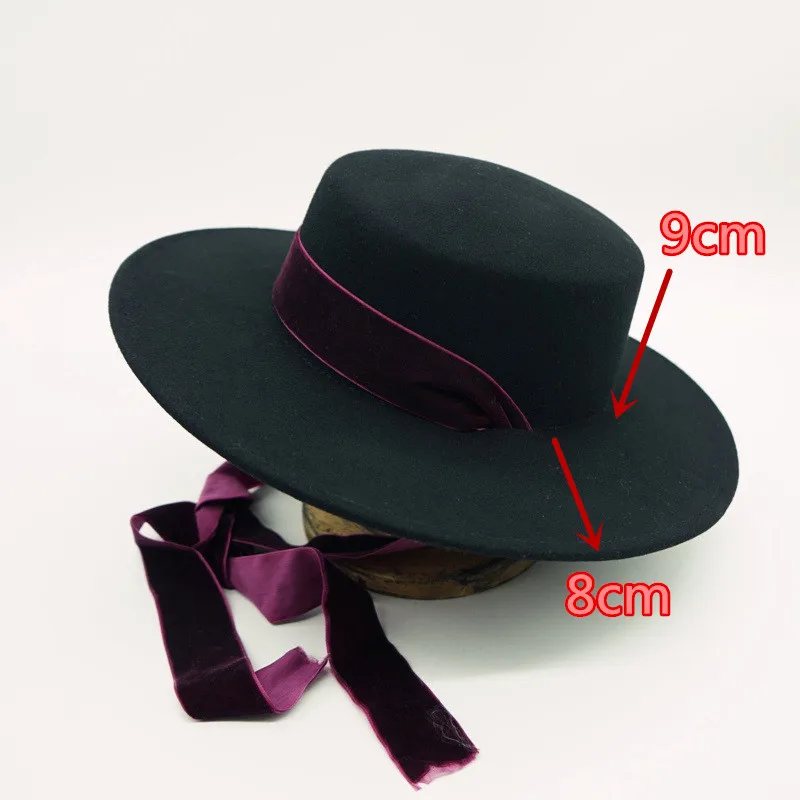 202011-panshi-shirong autumn wool velet ribbon bowknot lady fedoras cap women leisure panama jazz hat
202011-panshi-shirong autumn wool velet ribbon bowknot lady fedoras cap women leisure panama jazz hat