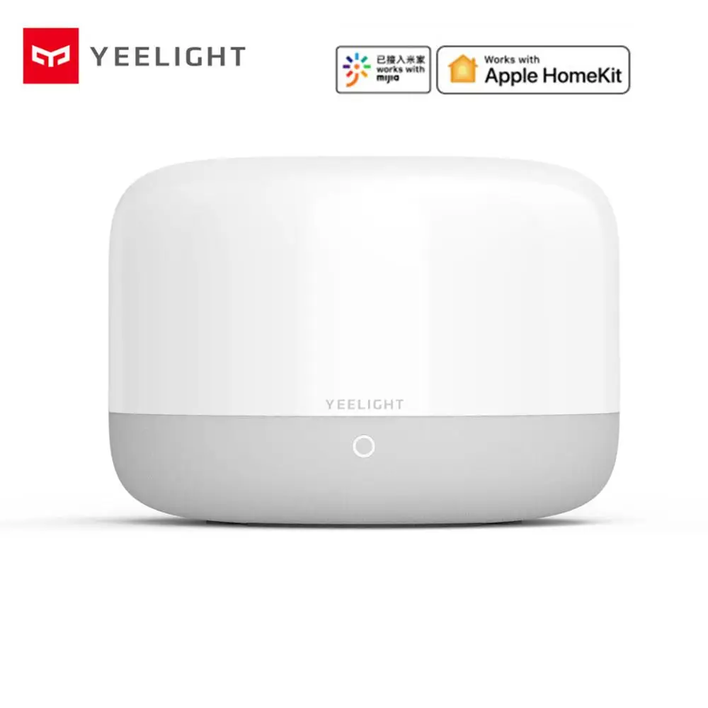 Xiaomi mijia Yeelight YLCT01YL Colorful LED Smart Mi Bedside Lamp Intelligent Dimmable Night Light APP Control work with HomeKit
Xiaomi mijia Yeelight YLCT01YL Colorful LED Smart Mi Bedside Lamp Intelligent Dimmable Night Light APP Control work with HomeKit