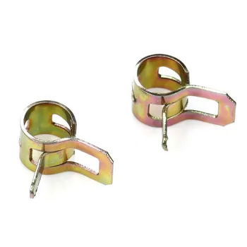 25 X 1/4 Gas Fuel Line Clamps Kit For 1/2 Hose Spring Action Lawn Mower Set US Parts Accessories Fasteners Assortment kit
25 X 1/4 Gas Fuel Line Clamps Kit For 1/2 Hose Spring Action Lawn Mower Set US Parts Accessories Fasteners Assortment kit