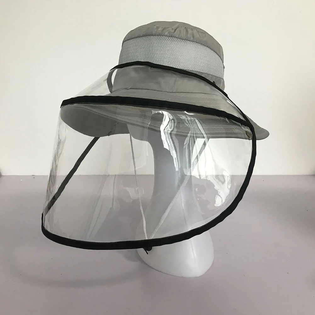 Transparent Mask Hat Protective Particulate Anti-Spitting Splash Windproof Face Shield Prevent Saliva Droplet Removable Mask A21
Transparent Mask Hat Protective Particulate Anti-Spitting Splash Windproof Face Shield Prevent Saliva Droplet Removable Mask A21