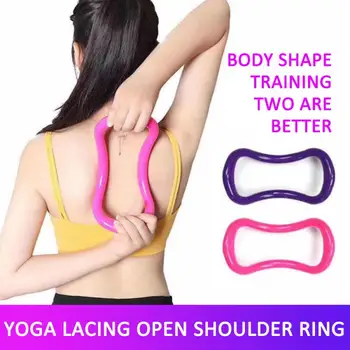 Yoga Circle Open Shoulder Open Back Beautiful Back Artifact Pilates Ring Stretch Resistance Ring Bodybuilding Fitness Equipment
Yoga Circle Open Shoulder Open Back Beautiful Back Artifact Pilates Ring Stretch Resistance Ring Bodybuilding Fitness Equipment