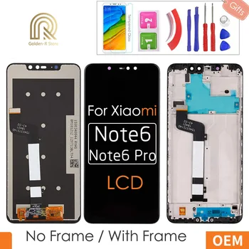 6.26''AAA Quality LCD For Xiaomi Redmi Note 6 pro LCD Display Touch Screen Digitizer +Frame Assembly For Redmi Note6 Pro +Gifts
6.26''AAA Quality LCD For Xiaomi Redmi Note 6 pro LCD Display Touch Screen Digitizer +Frame Assembly For Redmi Note6 Pro +Gifts