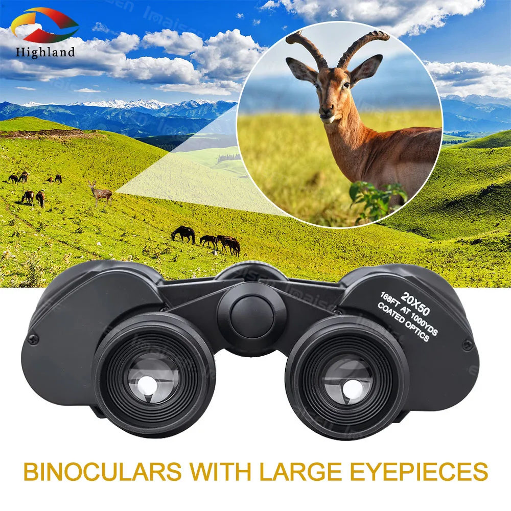 20X50 Outdoor Micro-Light Night Vision Binoculars Camouflage Binoculars Bird Watching Scenery Travel Hunting Shooting Binoculars
20X50 Outdoor Micro-Light Night Vision Binoculars Camouflage Binoculars Bird Watching Scenery Travel Hunting Shooting Binoculars