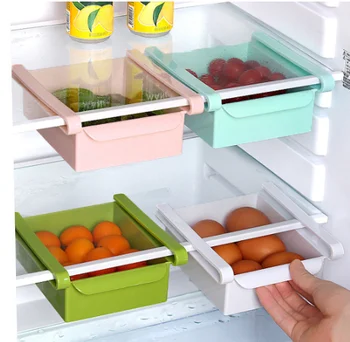 Kitchen Fridge Freezer Slide Drawer type Space Saver Storage Organizer Rack Shelf Holder Storage Boxes Bins Plastic Box
Kitchen Fridge Freezer Slide Drawer type Space Saver Storage Organizer Rack Shelf Holder Storage Boxes Bins Plastic Box