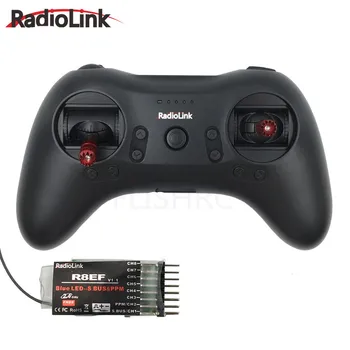 

Radiolink T8S 2.4G 8CH FHSS 2KM Control R8EF R8FM Receiver RC Transmitter Radio for RC Helicopter FPV Drone Remote Cine Whoop