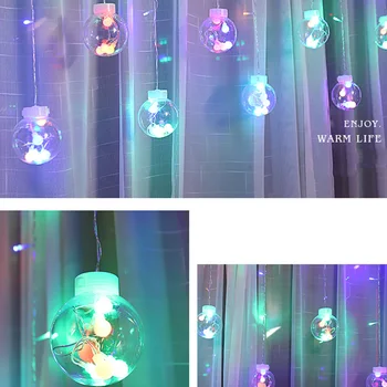 2.5m LED Light String with 12 Bulbs Christmas Decorations New Year Xmas Tree Hanging Pendant Ornaments 6 Colors
2.5m LED Light String with 12 Bulbs Christmas Decorations New Year Xmas Tree Hanging Pendant Ornaments 6 Colors