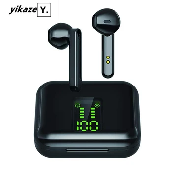 X15 TWS Bluetooth Headphone Wireless Earphone LED Display Noise Cancelling Headset Earbud Airbud with Charging Case Headset Bass
X15 TWS Bluetooth Headphone Wireless Earphone LED Display Noise Cancelling Headset Earbud Airbud with Charging Case Headset Bass