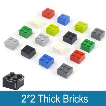 2*2 Dot Thick bricks 100pcs multiple color Educational Creative DIY Bulk Building Blocks Set Compatible All Brands classic parts
2*2 Dot Thick bricks 100pcs multiple color Educational Creative DIY Bulk Building Blocks Set Compatible All Brands classic parts