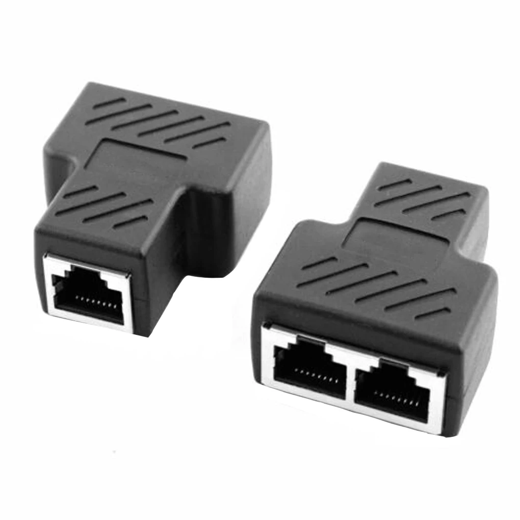 Pack of 2 Internet Cable Splitter Professional Reusable Dual Port Notebook Computer Connector Replace Converter Accessories
Pack of 2 Internet Cable Splitter Professional Reusable Dual Port Notebook Computer Connector Replace Converter Accessories