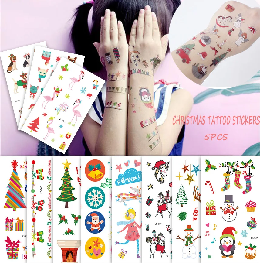 New Waterproof Christmas Tattoo Sticker Holiday Atmosphere Party Cartoon Santa Claus Elk Cartoon Children Tattoo Sticker
New Waterproof Christmas Tattoo Sticker Holiday Atmosphere Party Cartoon Santa Claus Elk Cartoon Children Tattoo Sticker