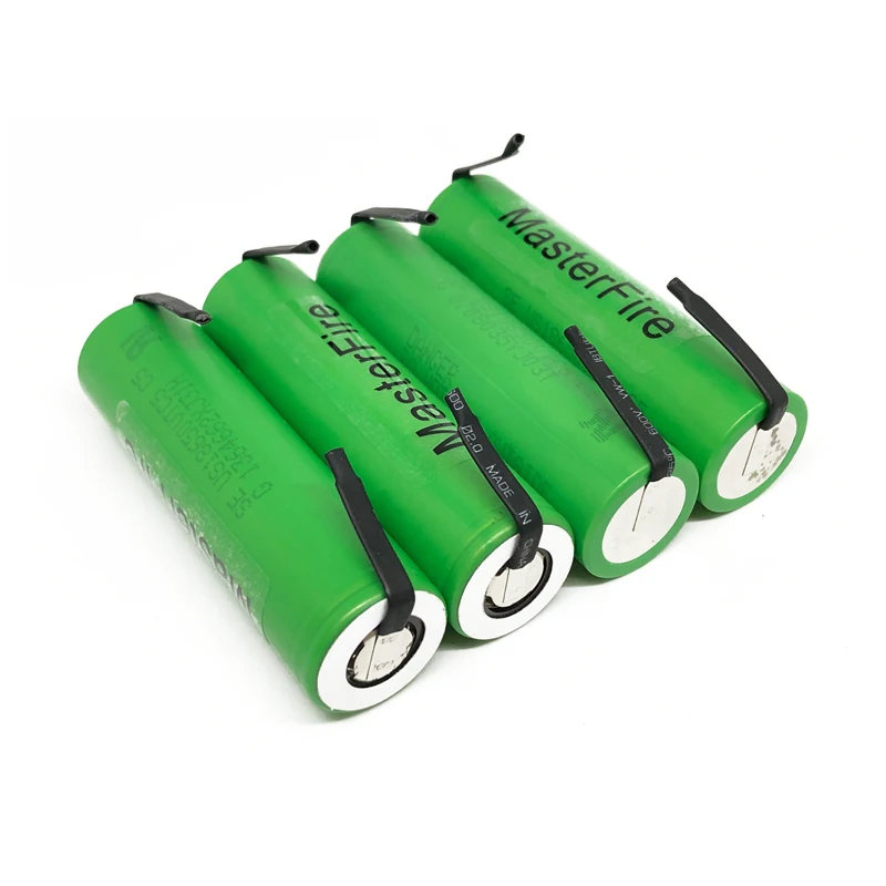 MasterFire Original 3.7V 18650 US18650VTC5 VTC5 2600mAh High drain 30A discharge battery for Sony Batteries + DIY Nickel Sheets
MasterFire Original 3.7V 18650 US18650VTC5 VTC5 2600mAh High drain 30A discharge battery for Sony Batteries + DIY Nickel Sheets