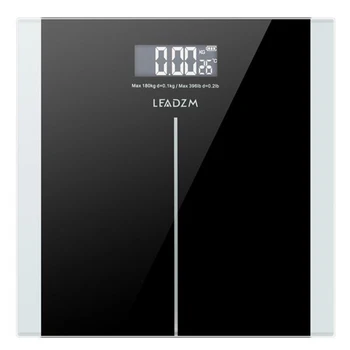 USA Warehouse LEADZM 180Kg 6mm Body Weight Fat Scale Digital Personal Slim Waist Pattern Personal Scale Black
USA Warehouse LEADZM 180Kg 6mm Body Weight Fat Scale Digital Personal Slim Waist Pattern Personal Scale Black