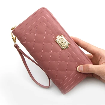 2020 Wristband Women Long Clutch Wallet Large Capacity Wallets Female Purse Lady Purses Phone Pocket Card Holder Carteras
2020 Wristband Women Long Clutch Wallet Large Capacity Wallets Female Purse Lady Purses Phone Pocket Card Holder Carteras