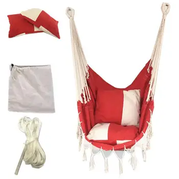 Hanging Chair With Cushion Canvas Swing Chair Seat Home Travel Sofa For Children Adult Student Dormitory Courtyard Cushions
Hanging Chair With Cushion Canvas Swing Chair Seat Home Travel Sofa For Children Adult Student Dormitory Courtyard Cushions
