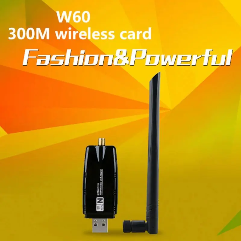 2.4G WIFI USB Lan Adapter High Gain Antenna 300Mbps Wireless Receiver Net-work Card for Windows Linux Systems
2.4G WIFI USB Lan Adapter High Gain Antenna 300Mbps Wireless Receiver Net-work Card for Windows Linux Systems