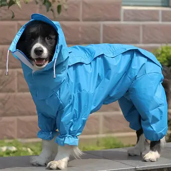 Water-proof Puppy Rainwear Hooded Raincoat Reflective Jumpsuit Slicker for Medium Small-sized Dogs (Blue, Size 18)
Water-proof Puppy Rainwear Hooded Raincoat Reflective Jumpsuit Slicker for Medium Small-sized Dogs (Blue, Size 18)